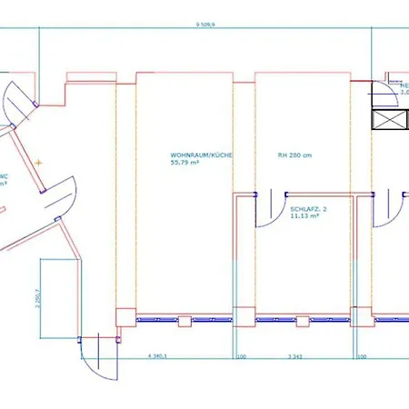 Modern Apartment, 10 Min. Away From Hbf *